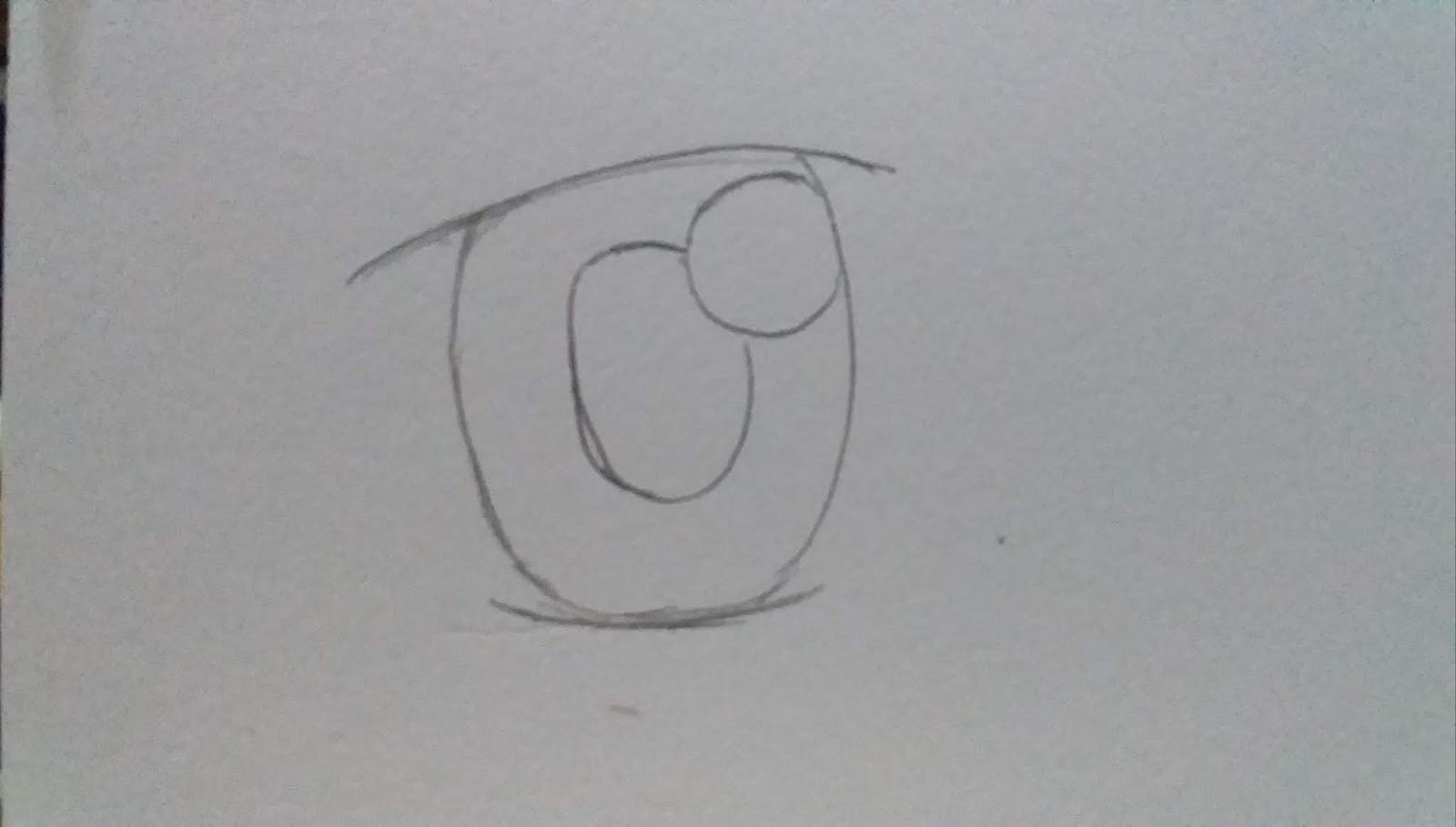 Cara menggambar mata versi Anime - Refrensi Gambar