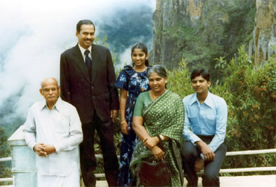 DGS Dhinakaran and his parents and his siblings