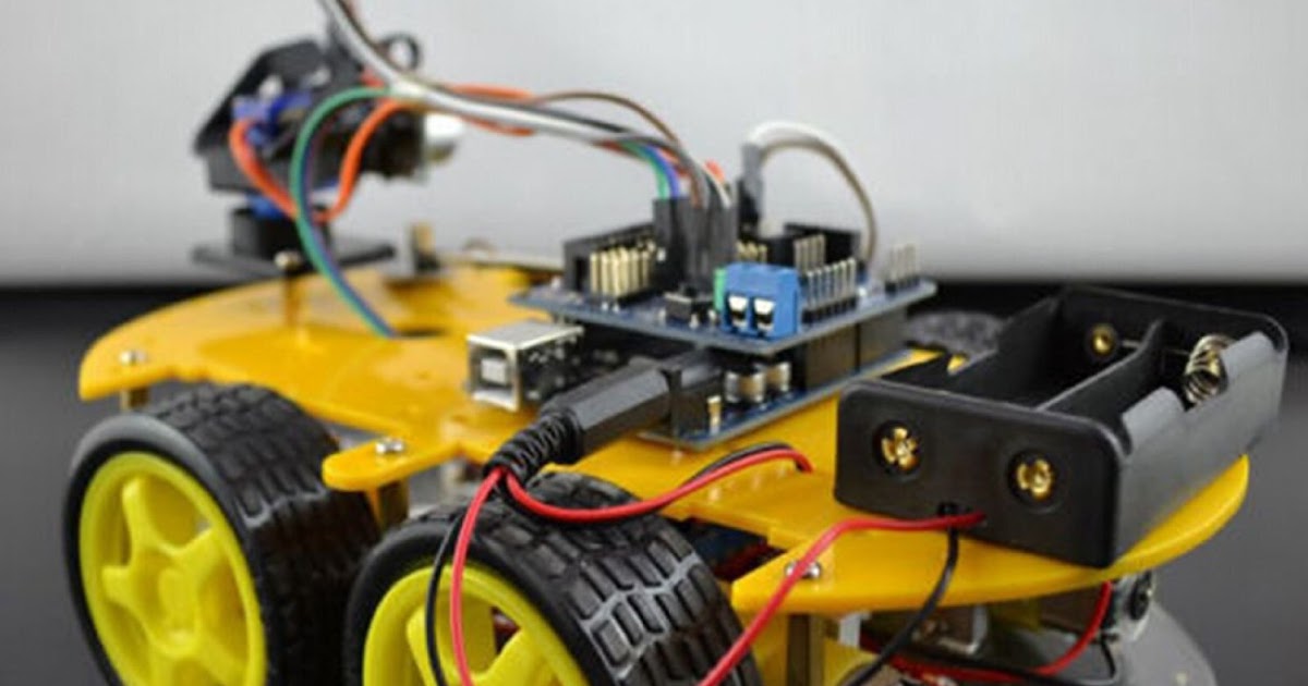 Arduino Robo Car - Byte Black