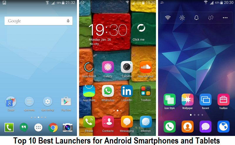 Launchers for Android