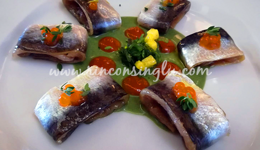 sardinas sin gluten en la carbona