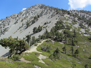 view south toward Telegraph Peak