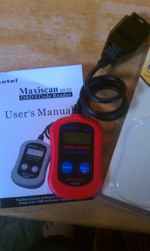 Autel maxiscan ms300 can obdii scan tool manual