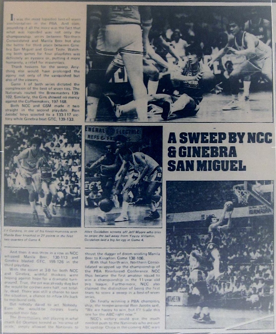 RP Basketball Photos & Articles Games of the Week ('85 PBA Reinforced)