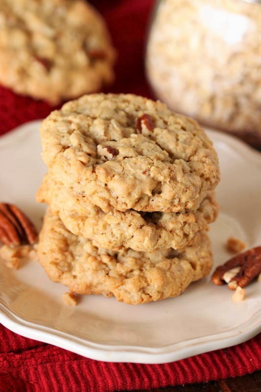 Toffee Oatmeal Cookies The Kitchen is My Playground