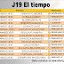 J19 El tiempo