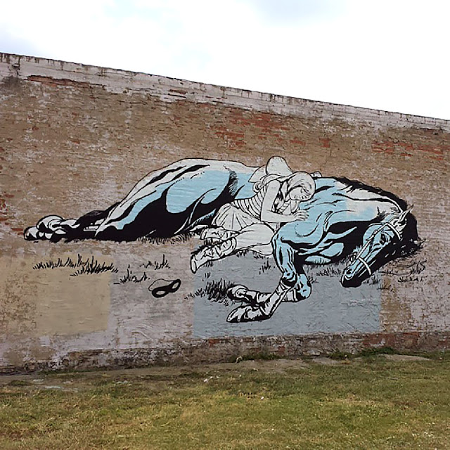Street Art By American Duo Faile On The Streets Of Dallas, USA 1