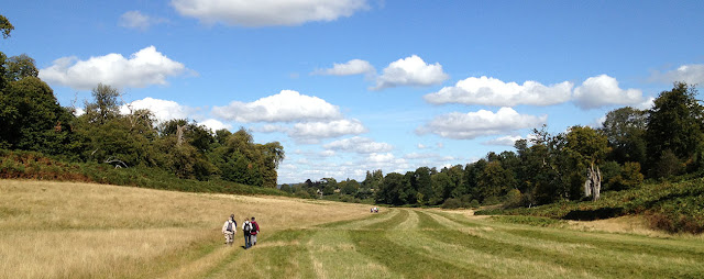 A valley in Knole Park, 22 September 2012