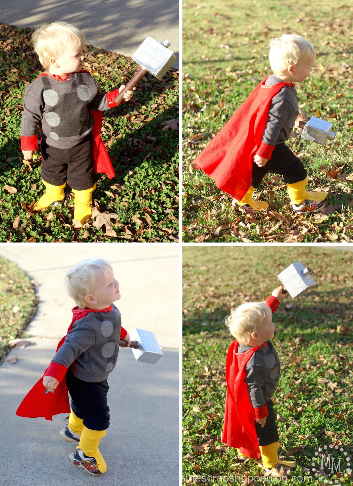 Diy Captain America Thor Costumes The Scrap Shoppe