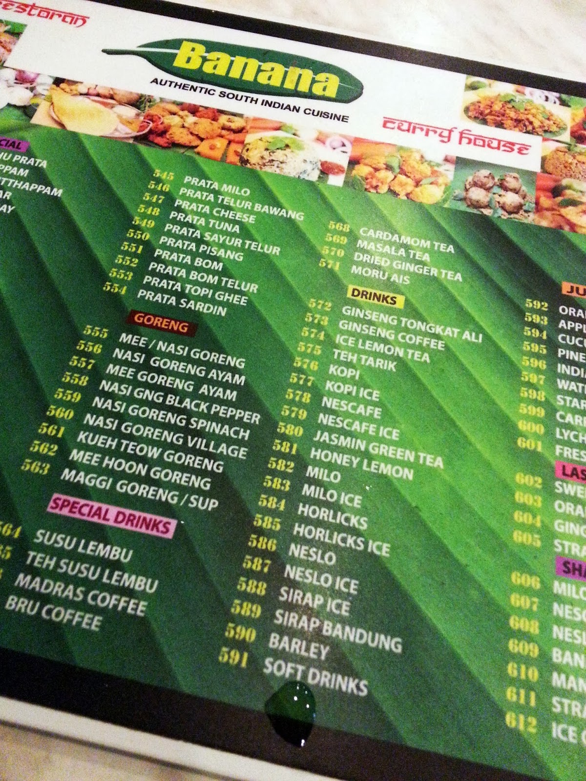 Venoth's Culinary Adventures Banana Curry House Mont Kiara, Kuala Lumpur