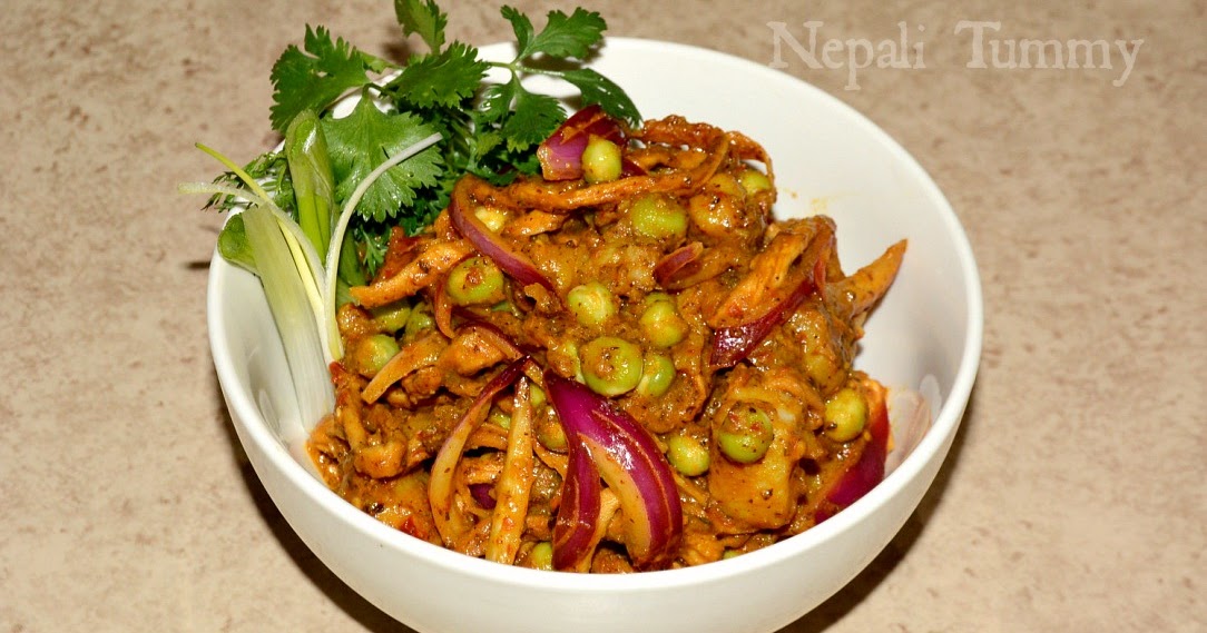 Nepali Tummy!! Sukeko Mula Kerau ko Achar using Flax Seed Puree as