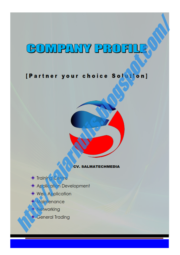 Surat dan Penulisan: Company Profile