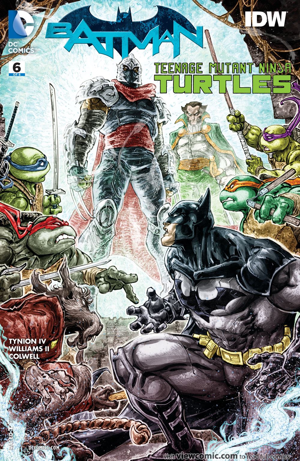 2016 Batman Teenage Mutant Ninja Turtles No.2 