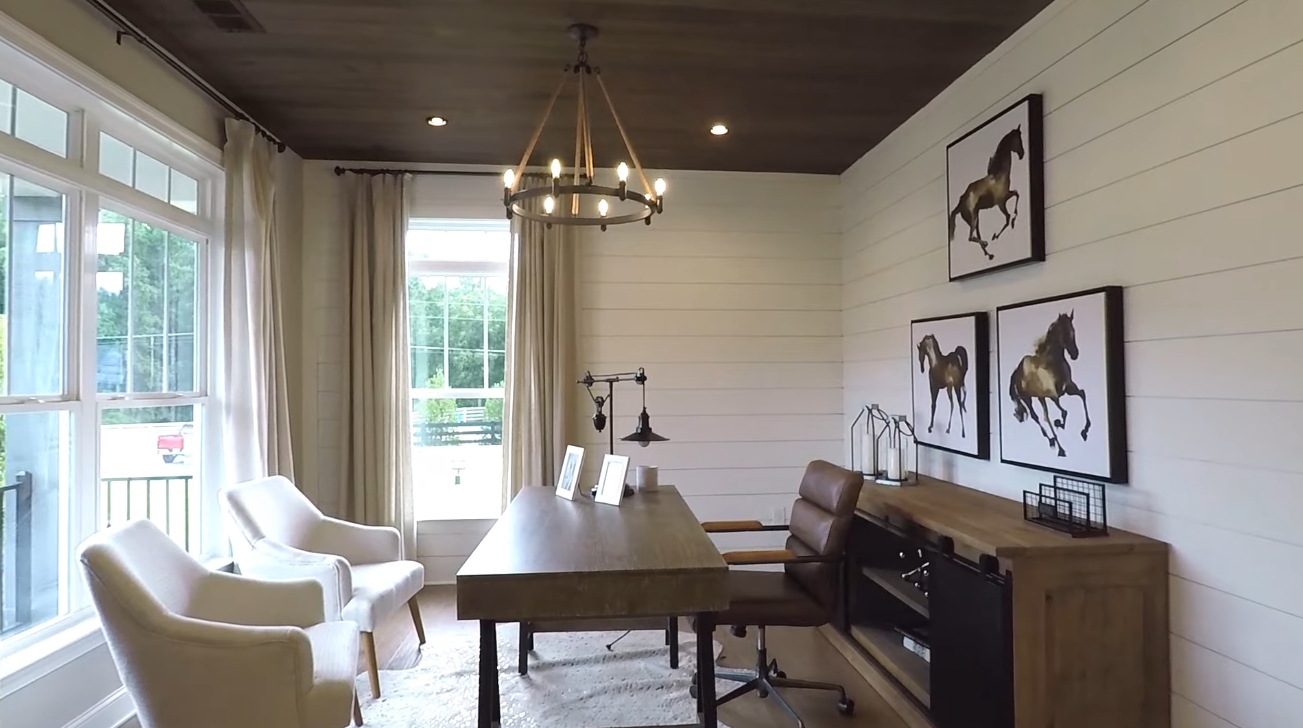 Interior Design Tour vs. INSIDE TOLL BROTHERS DECORATED 5 BDRM MODEL HOME N. OF ATLANTA - BP $414,900