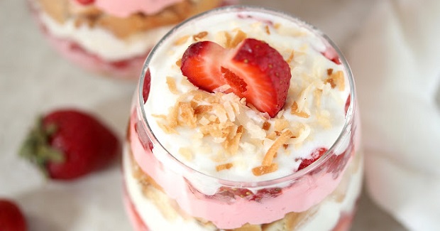 Drunken Strawberry Coconut Trifle Recipe Drunken Strawberry Coconut Trifle Recipe