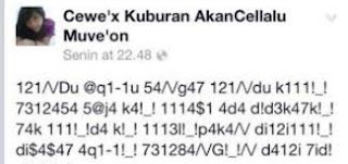 Tulisan Anak Alay Tulisan Anak Alay
