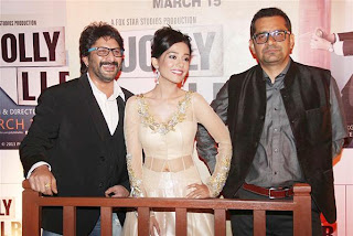 Arshad, Amrita, Akshay and Subhash at 'Jolly L.L.B.' Premiere
