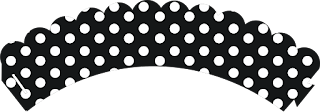 Wrappers y Toppers para Cupcakes de Minnie y Mickey para Imprimir Gratis. Toppers o Etiquetas de Minnie y Mickey para Imprimir Gratis.