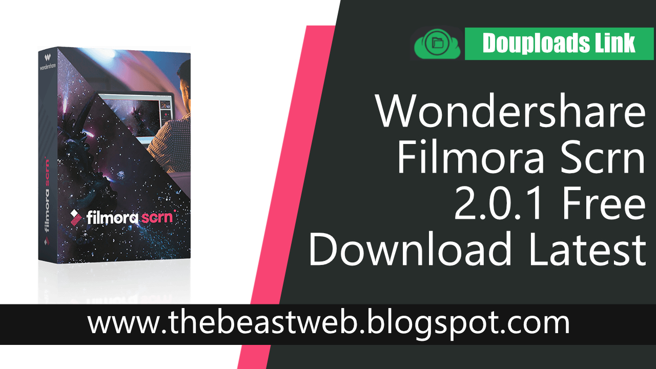 Wondershare Filmora Scrn 2.0.1 Full