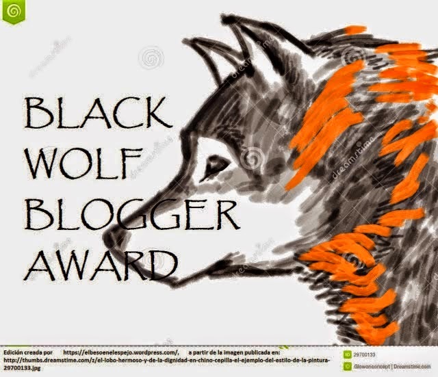 BLACK WOLF BLOGGER AWARD