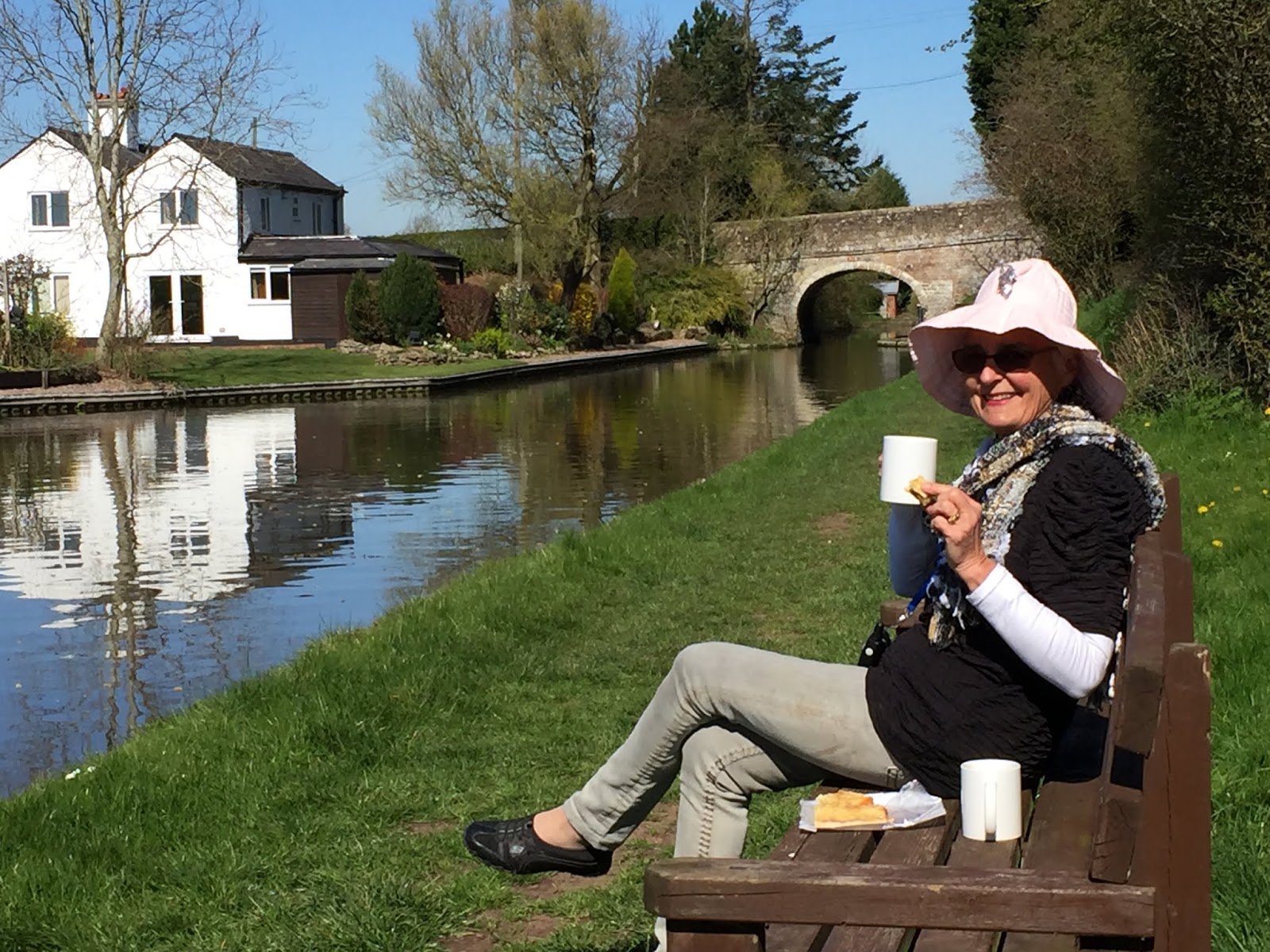 Narrowboating in UK Shropshire Union Canal