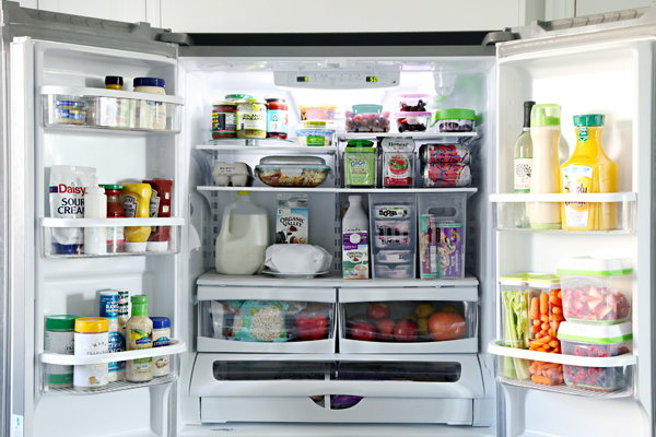 Dreamy fridge organization courtesy of our Fridge Bundle 😍❤️‍🔥 🎥 @