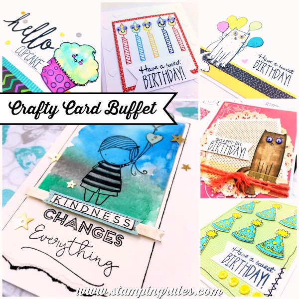 Stamping Rules! Crafty Card Buffet