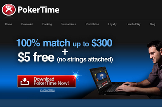 Poker Time Screen
