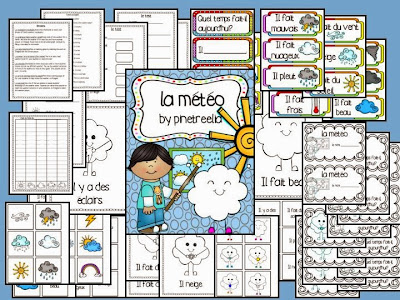 primary French activities 