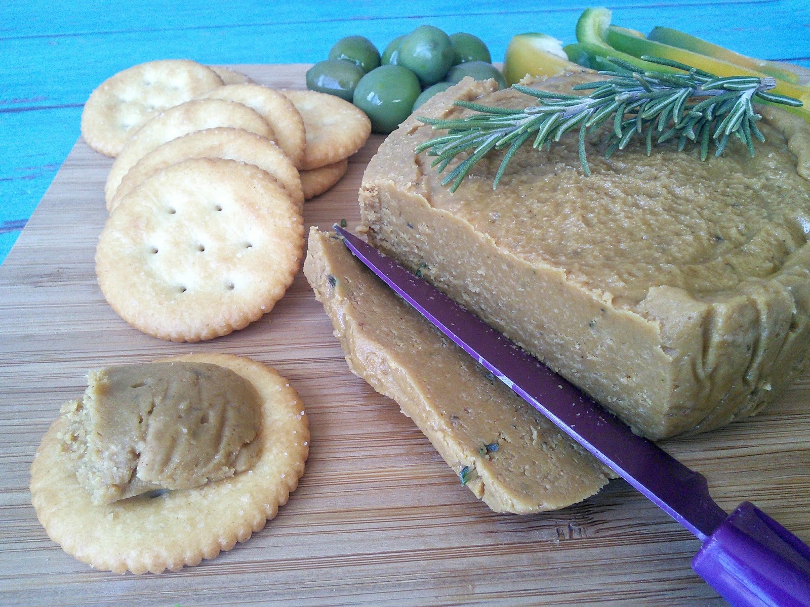 Rosemary Cashew Butter “Cheese”