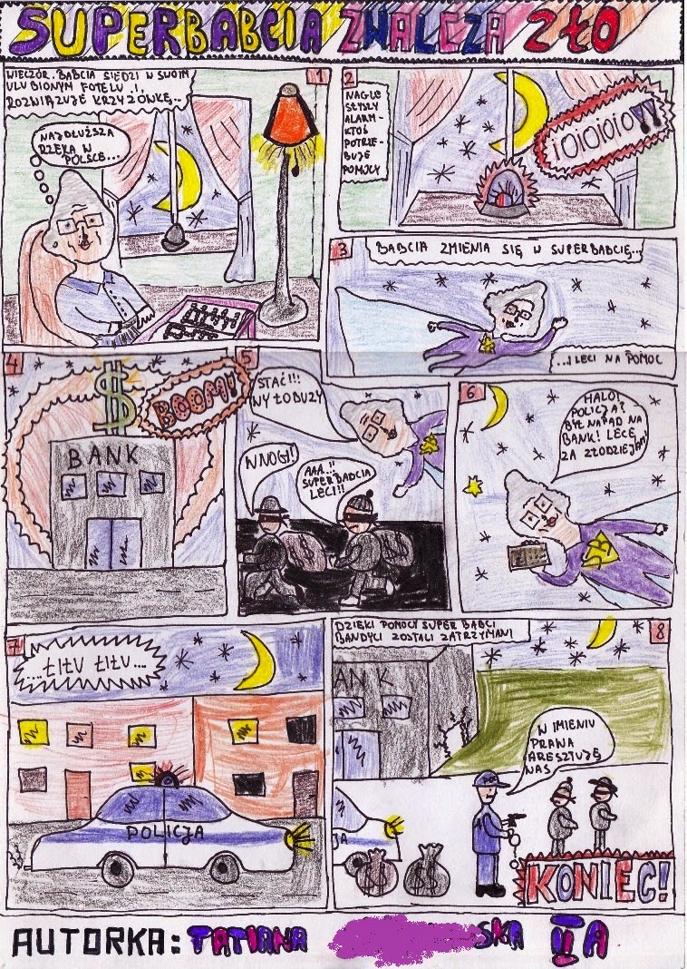 Kolaże Agnessji: Komiks