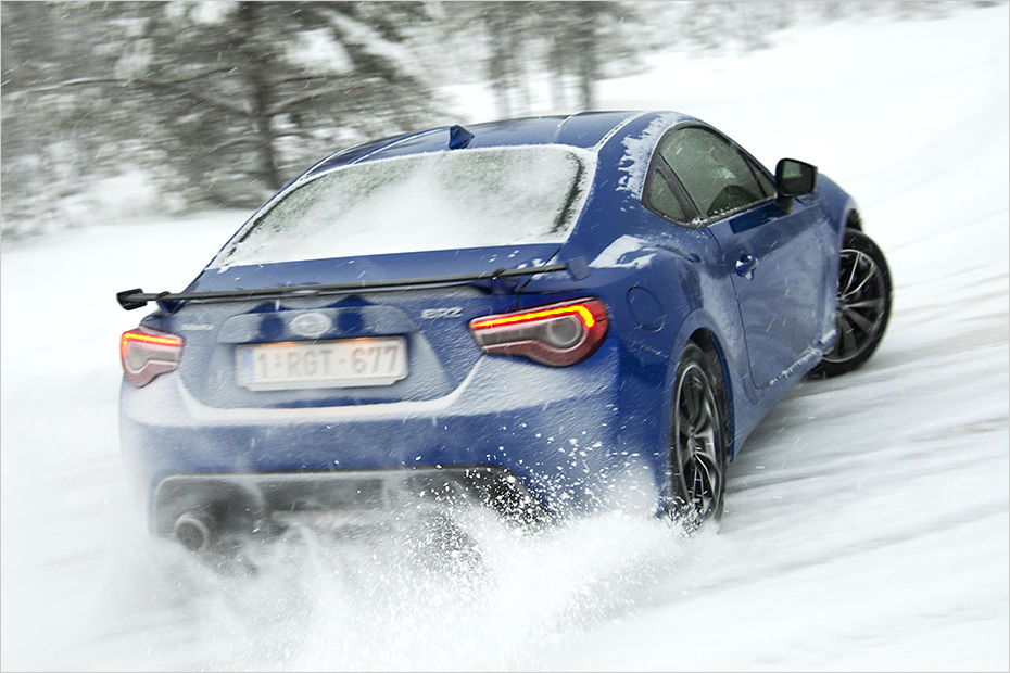 Subaru BRZ дрифт