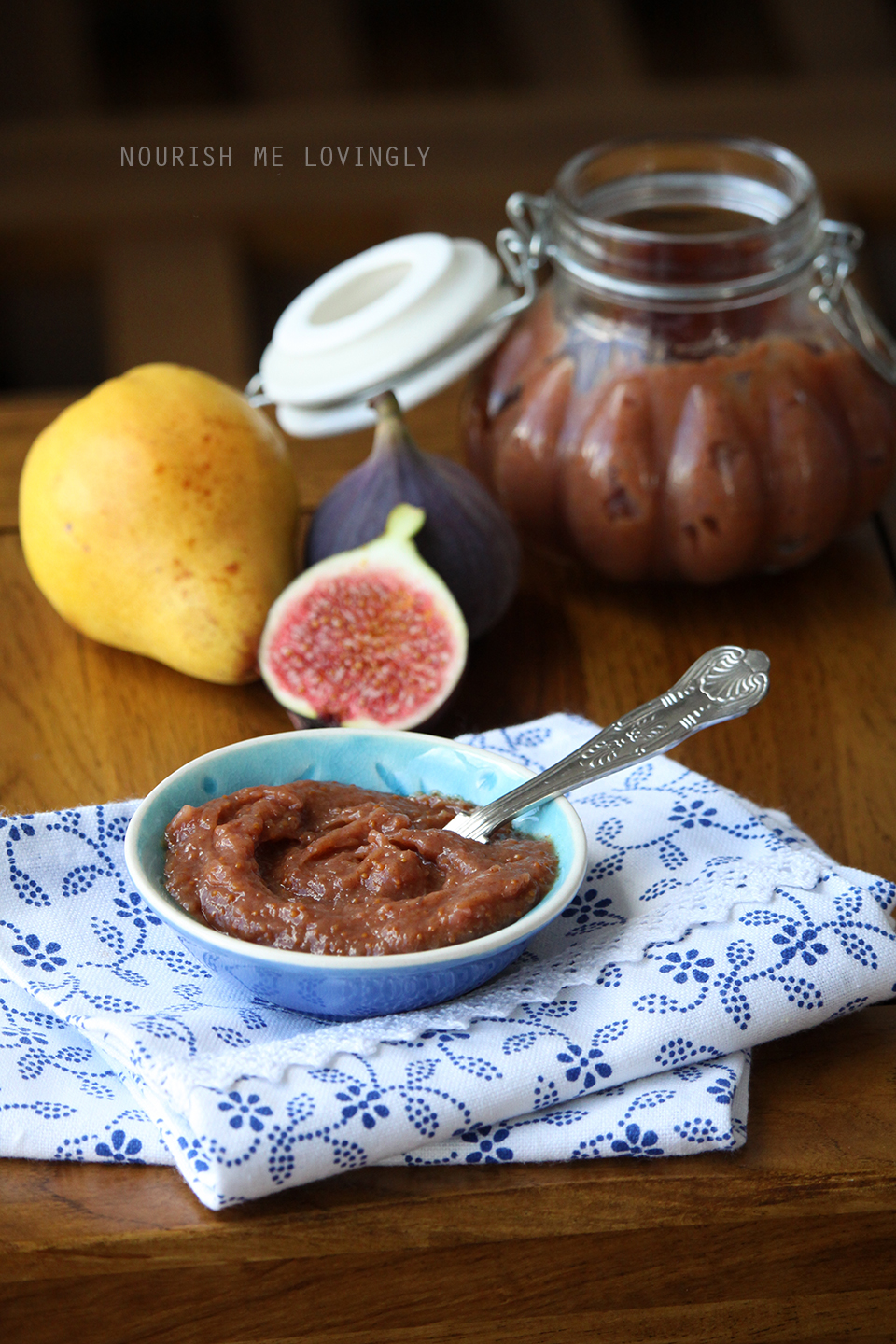 Nourish me lovingly Fig and pear jam (AIP)