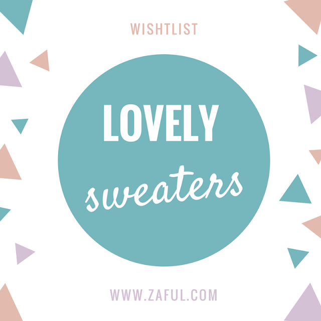 Lovely Sweaters // Zaful