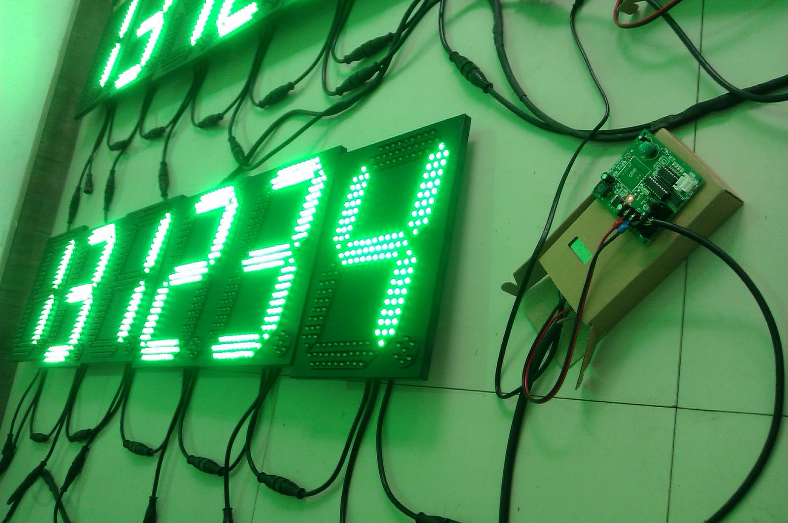 PetroLed: 7 Segment Led Digit, Outdoor Price Sign, Led Number Display Board