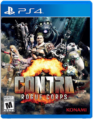 Contra Rogue Corps Game Cover Ps4