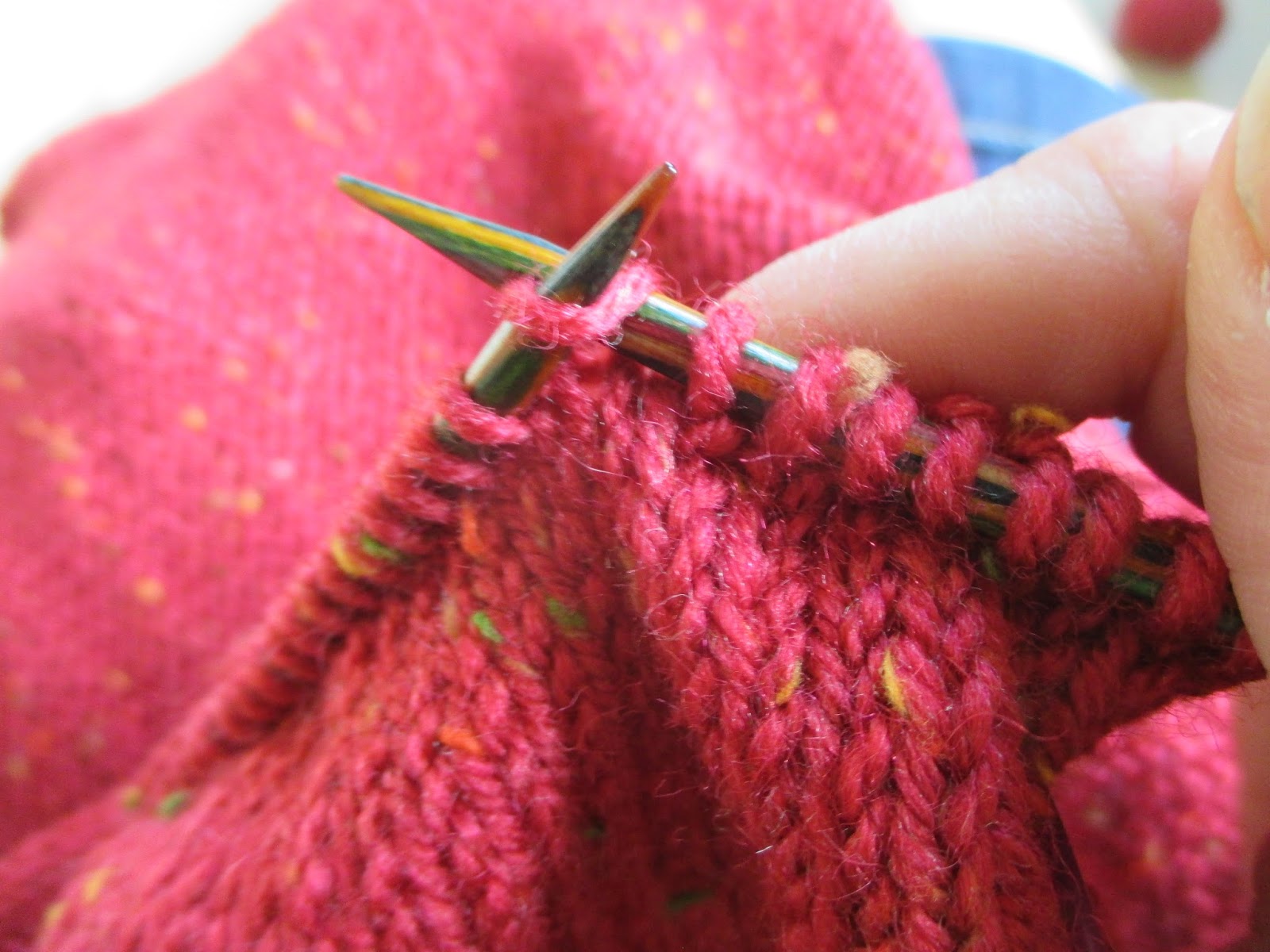 Three Stories High Knitting with a MAGIC LOOP tutorial