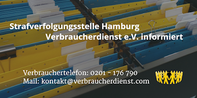 Strafverfolgungsstelle Hamburg | Verbraucherdienst e.V. informiert 