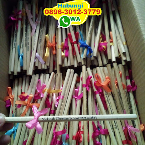 souvenir tempat pensil kayu 52056