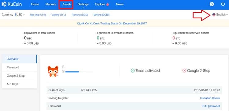 PÁGINA principal exchange criptomonedas kucoin comprar criptomonedas en exchange web kucoin