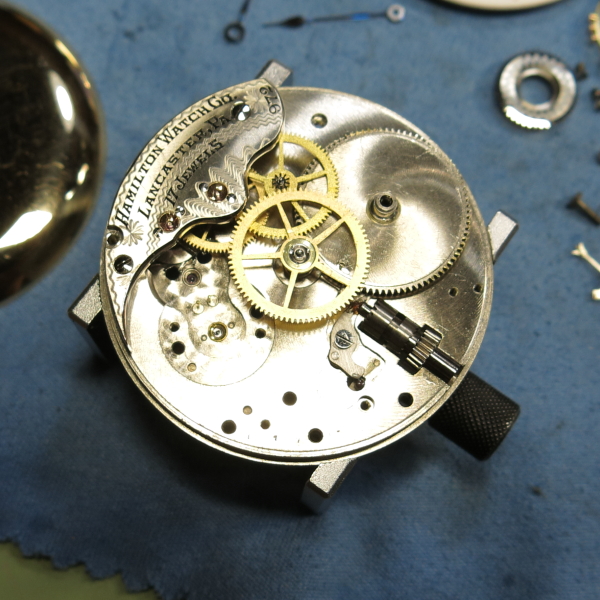 Vintage Hamilton Watch Restoration: 1913 Hamilton 972 Pocket Watch