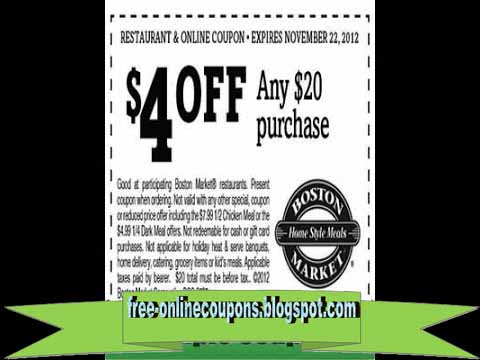 Boston market coupons may 2018