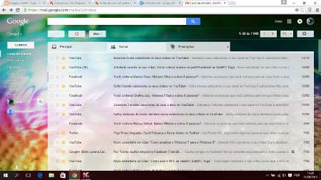 Como adicionar uma imagem de fundo no Gmail Como adicionar uma imagem de fundo no Gmail