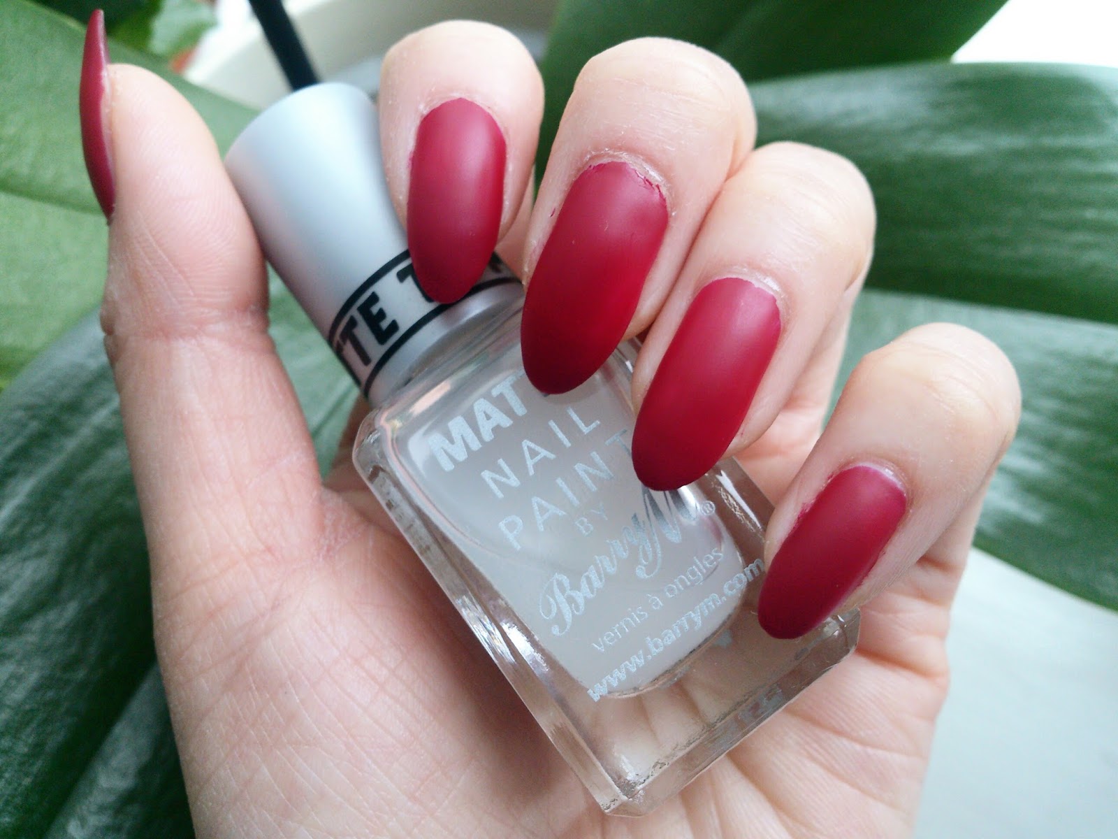 That's Linda ♡ Red Nails, Matte vs Glossy