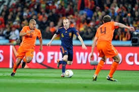 Holanda vs España en partido amistoso