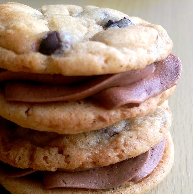 My sugar coated life... Chocolate Chip Cookie Sandwiches