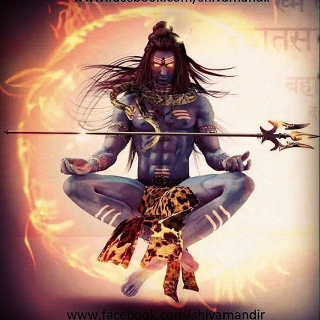 Godess Wallpapers : lord shiva in rudra avatar animated ...