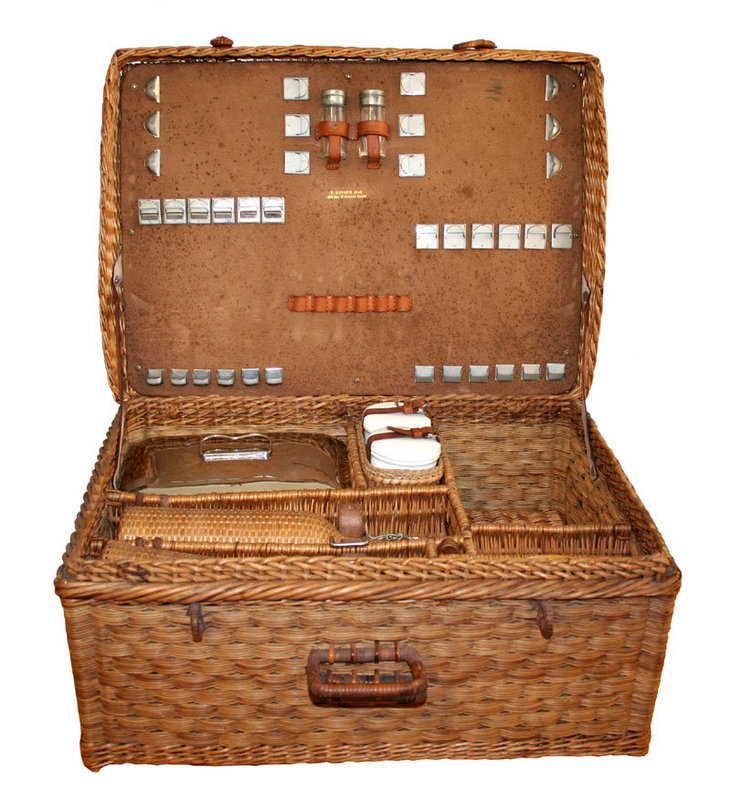 Musings of a Goyard Enthusiast Goyard Wicker Picnic Basket