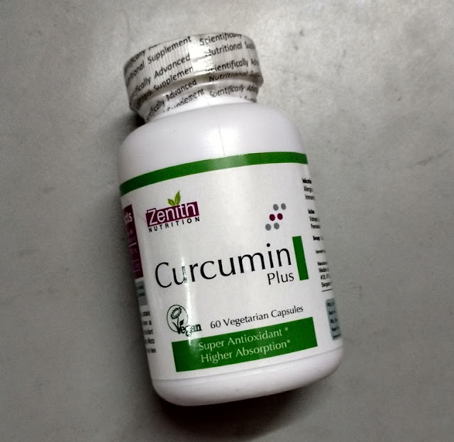 Zenith Nutrition's Curcumin Plus 60 Vegetarian Capsules Review and Pictures