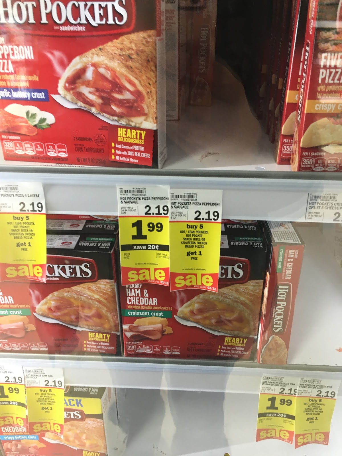Meijer Hot Pocket and Stouffer deal A Single Coupon